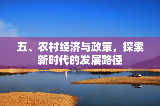 五、农村经济与政策，探索新时代的发展路径