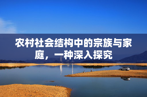 农村社会结构中的宗族与家庭，一种深入探究